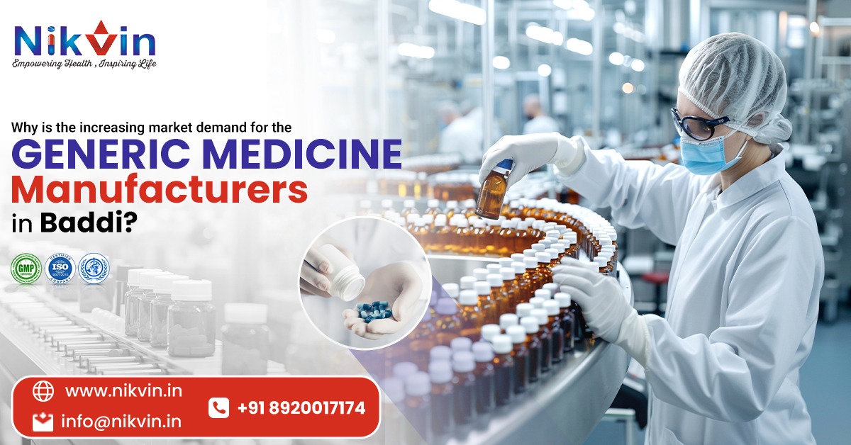 Generic medicine company in Baddi