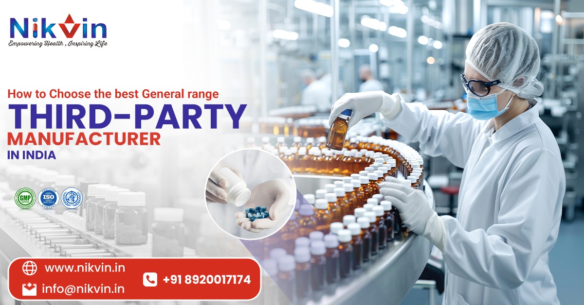 General Range Medicine Third Party Manufacturers in India